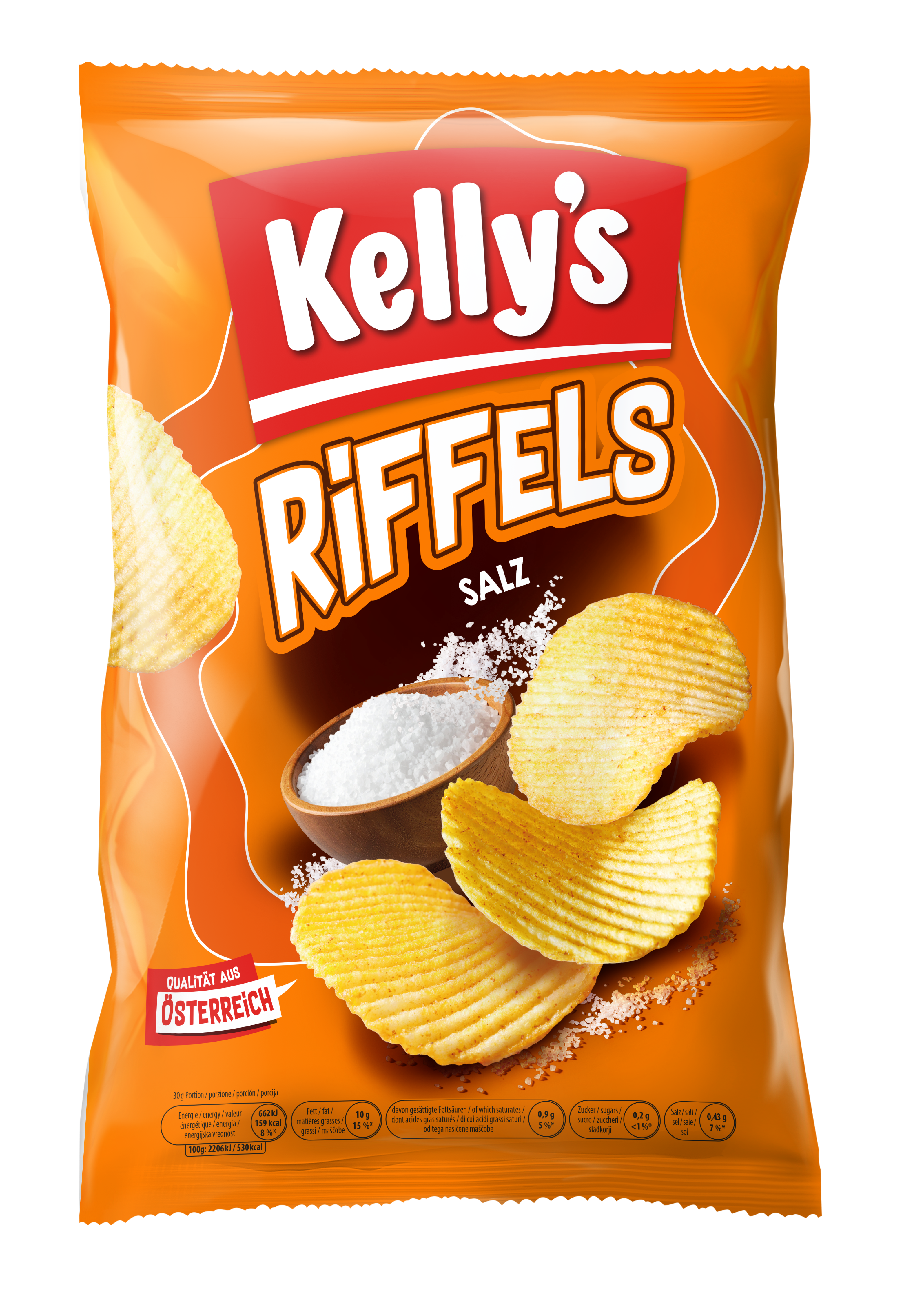 Kelly's Riffels Salz 130g