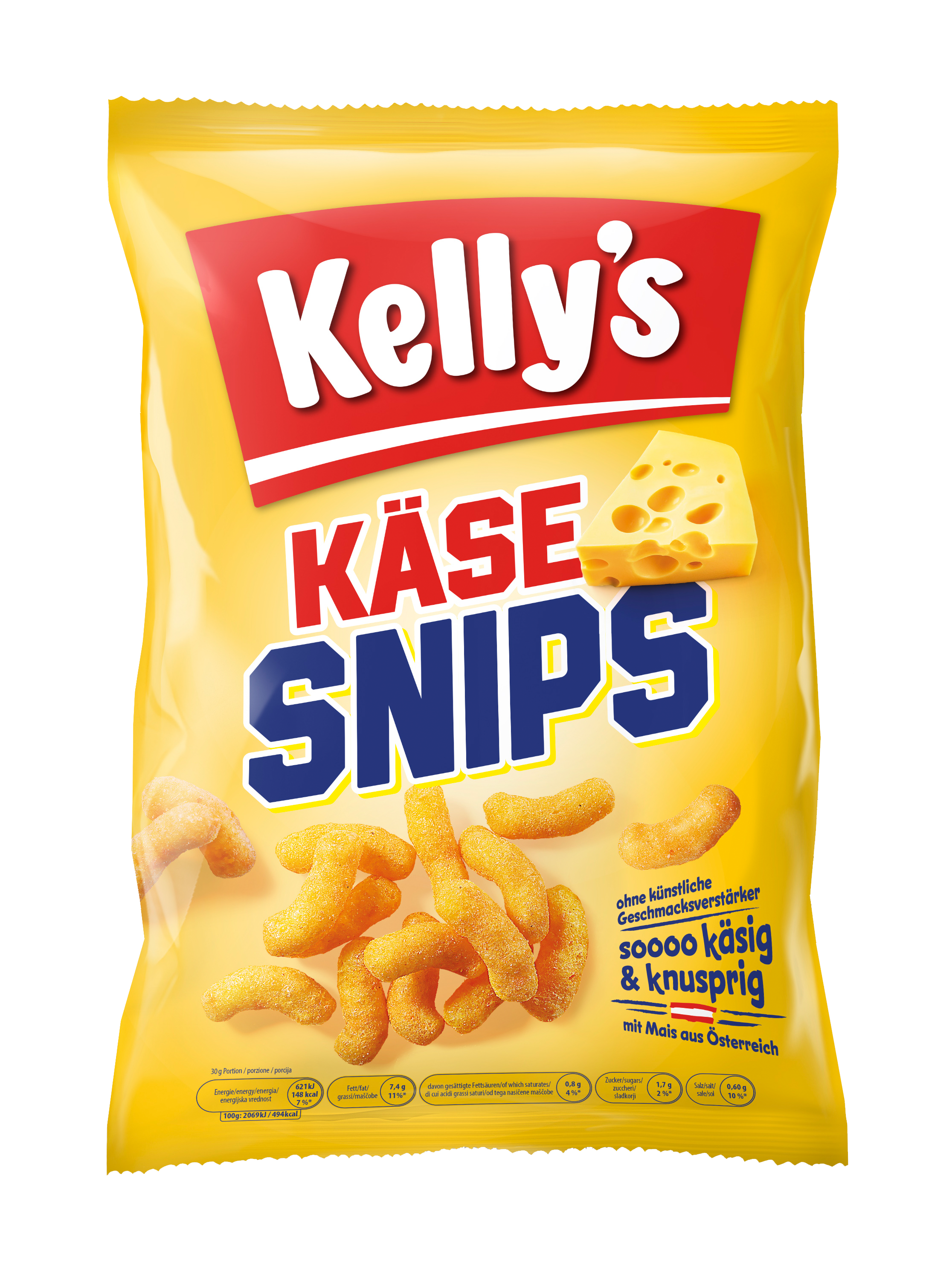 Kelly's Käse Snips 35g
