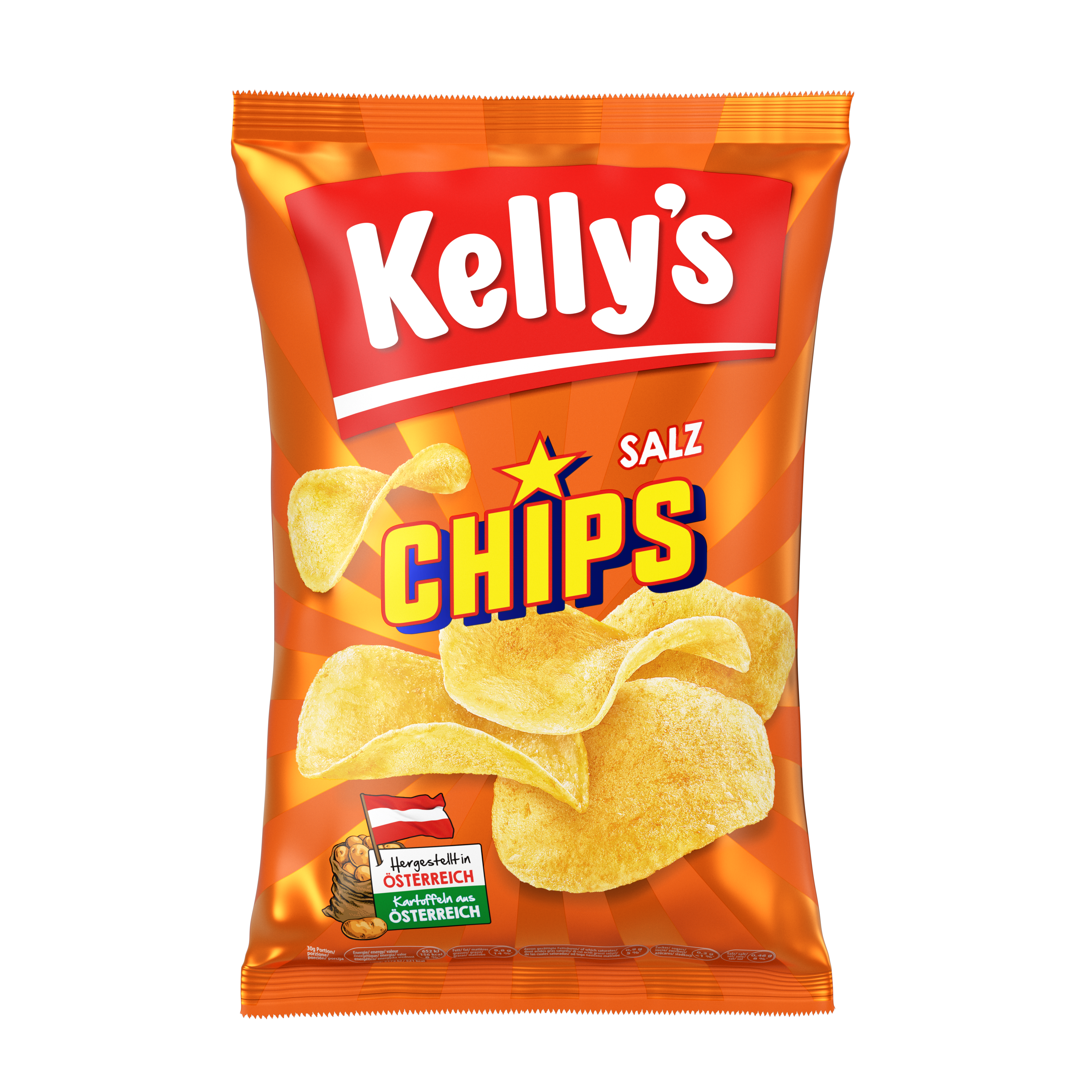 Kelly's Chips Salz 35g