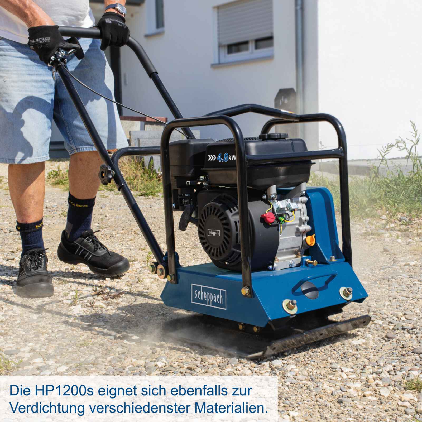 Benzin-Rüttelplatte HP1200S