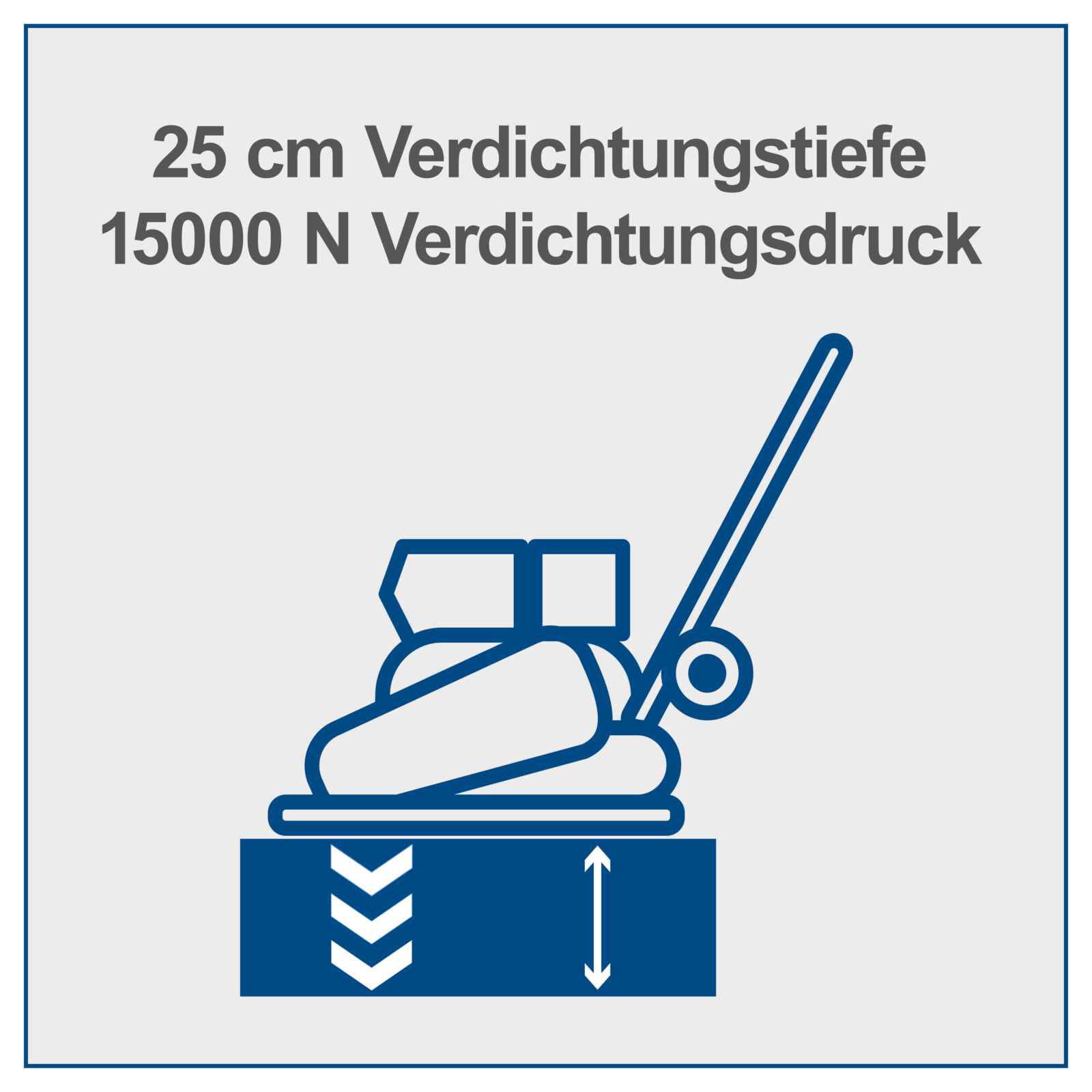 Benzin-Rüttelplatte HP1200S