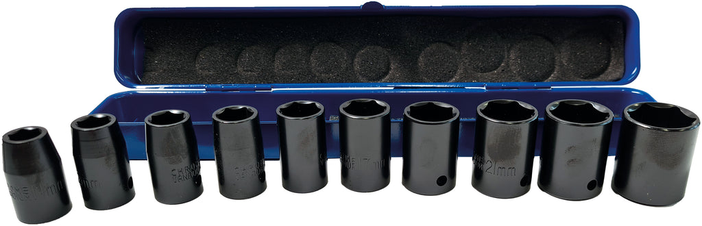 CV-Schlagnuss-Satz 1/2" 10-tlg.