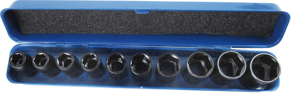 CV-Schlagnuss-Satz 1/2" 10-tlg.