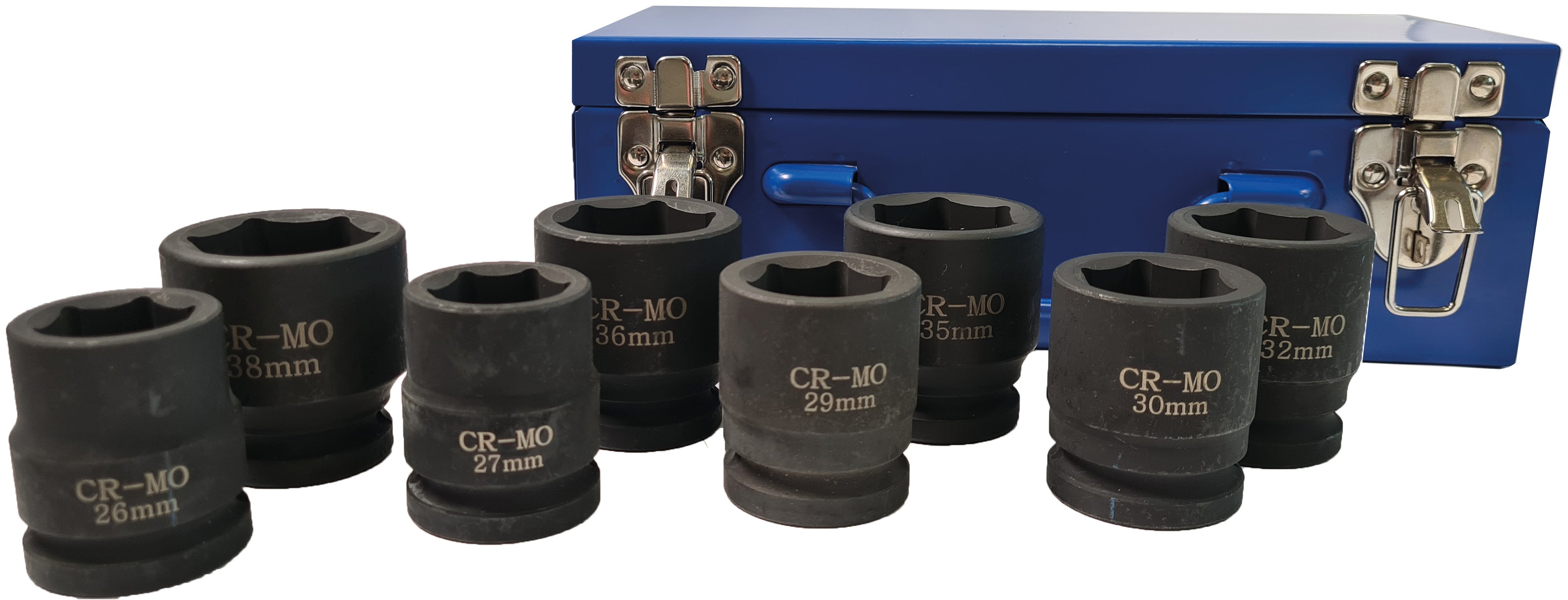 CV-Schlagnuss-Satz 3/4" 8-tlg.