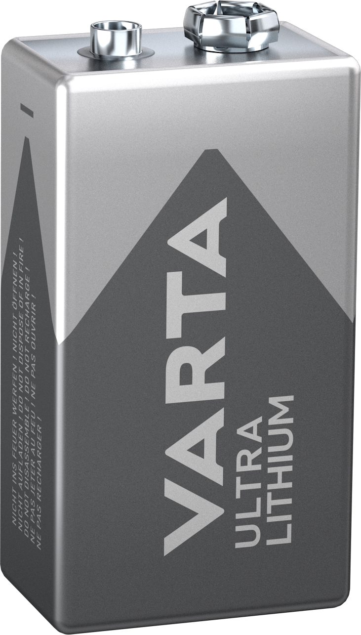 9 V-Block-Batterie Ultra Lithium