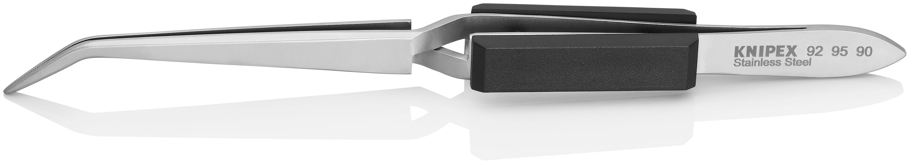 Universalkreuzpinzette geriffelt 162 mm