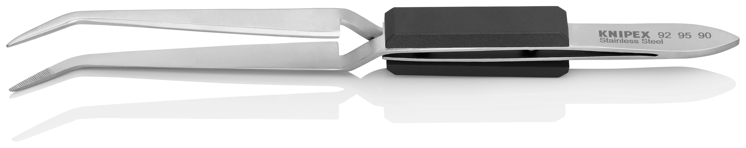 Universalkreuzpinzette geriffelt 162 mm