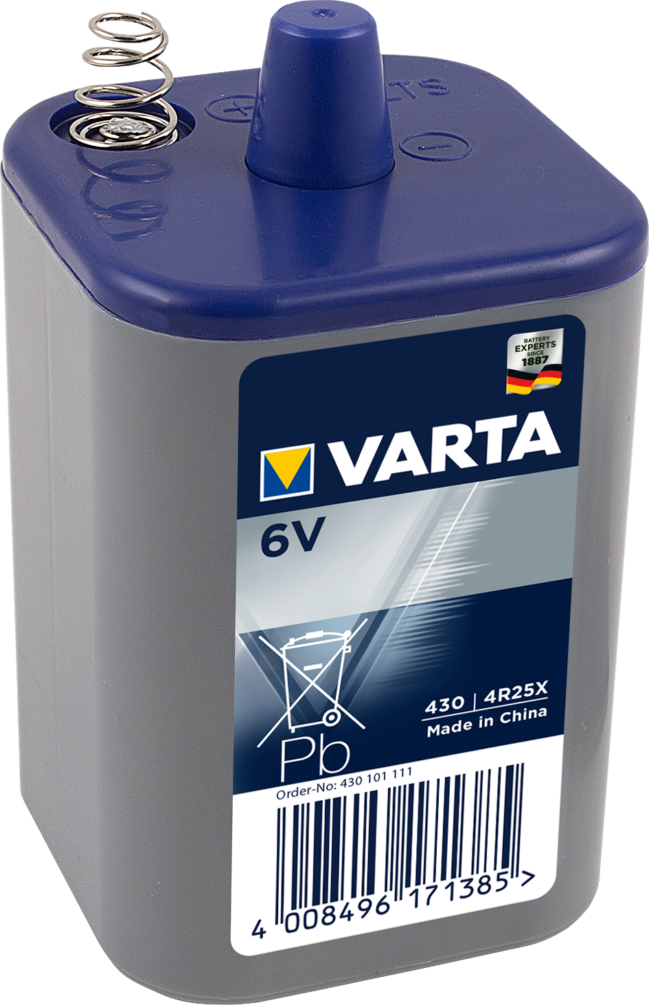 Laternenbatterie 430 Zink-Chlorid 4R25X