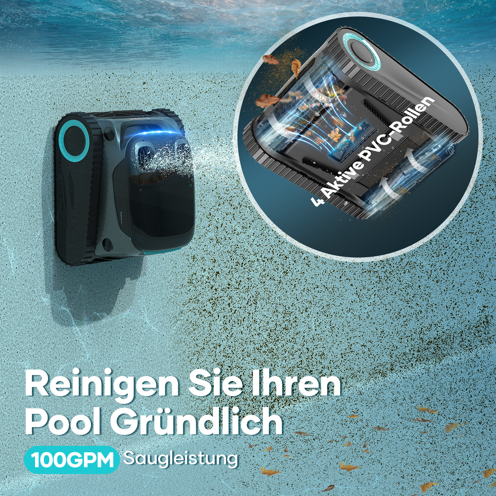 Aiper Scuba S1 Pro kabelloser robotergesteuerter Poolreiniger