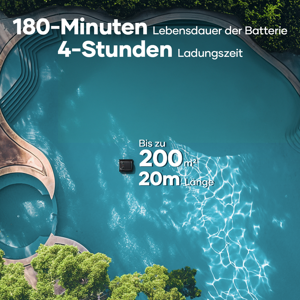 Aiper Scuba S1 Pro kabelloser robotergesteuerter Poolreiniger