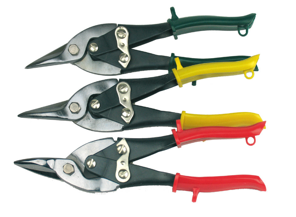 Hebel-Blechscheren-Set, 3-teilig