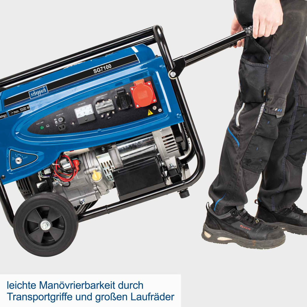 Benzin-Stromgenerator SG7100