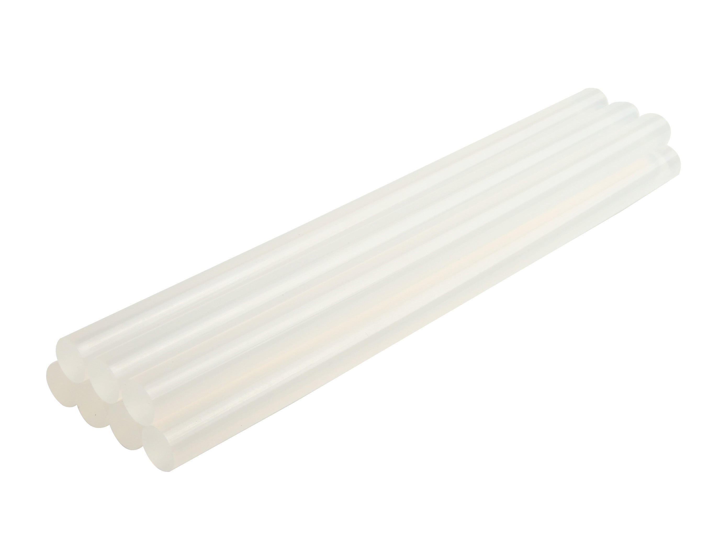 12 Klebesticks 11,2 Ø transparent