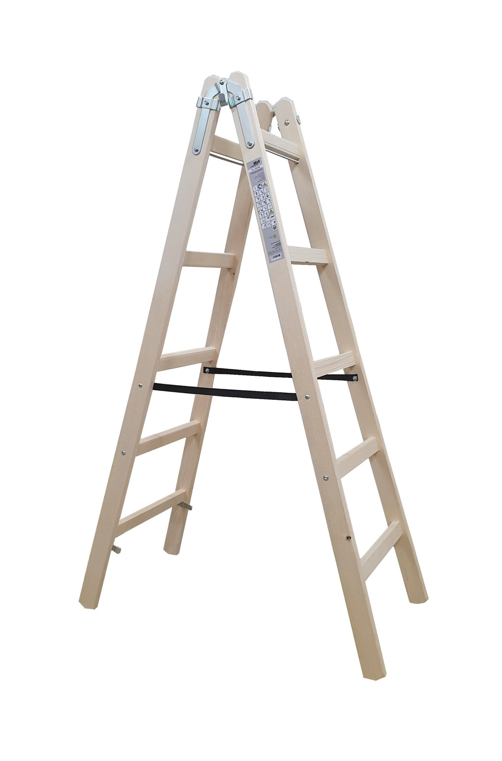 Holzleiter 5 Sprossen