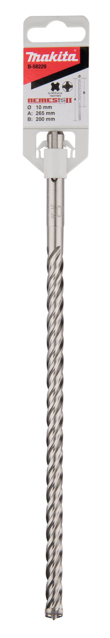 Hammerbohrer SDS-PLUS, Nemesis2; 10 x 265 mm