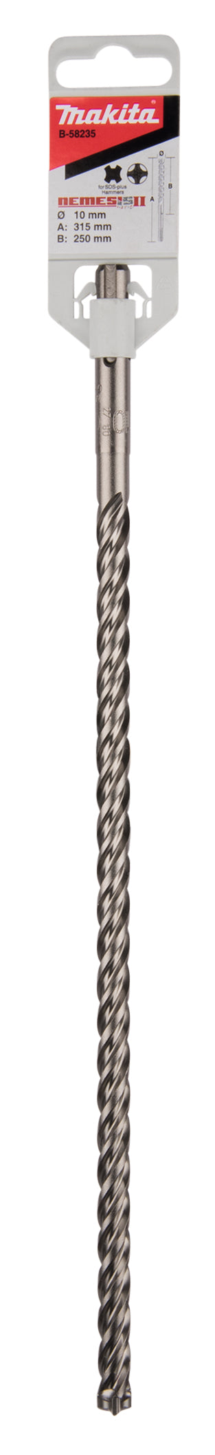Hammerbohrer SDS-PLUS, Nemesis2; 10 x 315 mm
