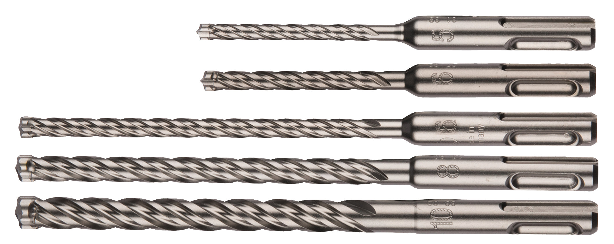 5-tlg. Nemesis II Hammerbohrer Set