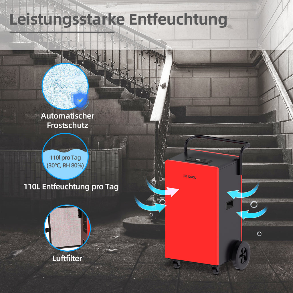 Bautrockner 110 Liter BC110LEF2202