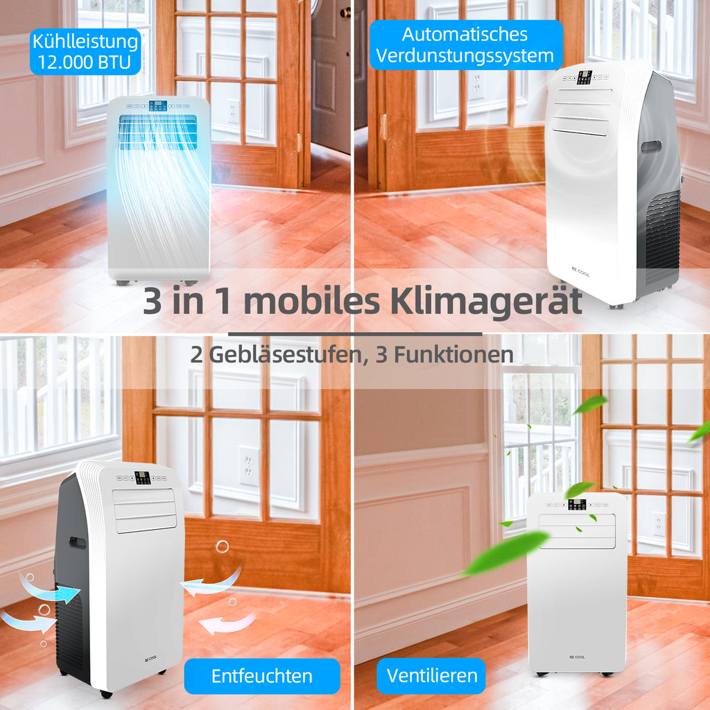 Klimagerät 12.000 BTU mit WIFI
