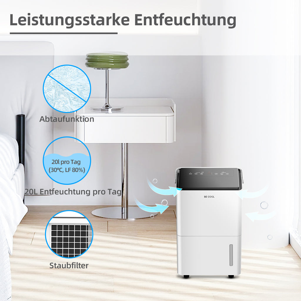 Luftentfeuchter 20 Liter BC20LEF2301