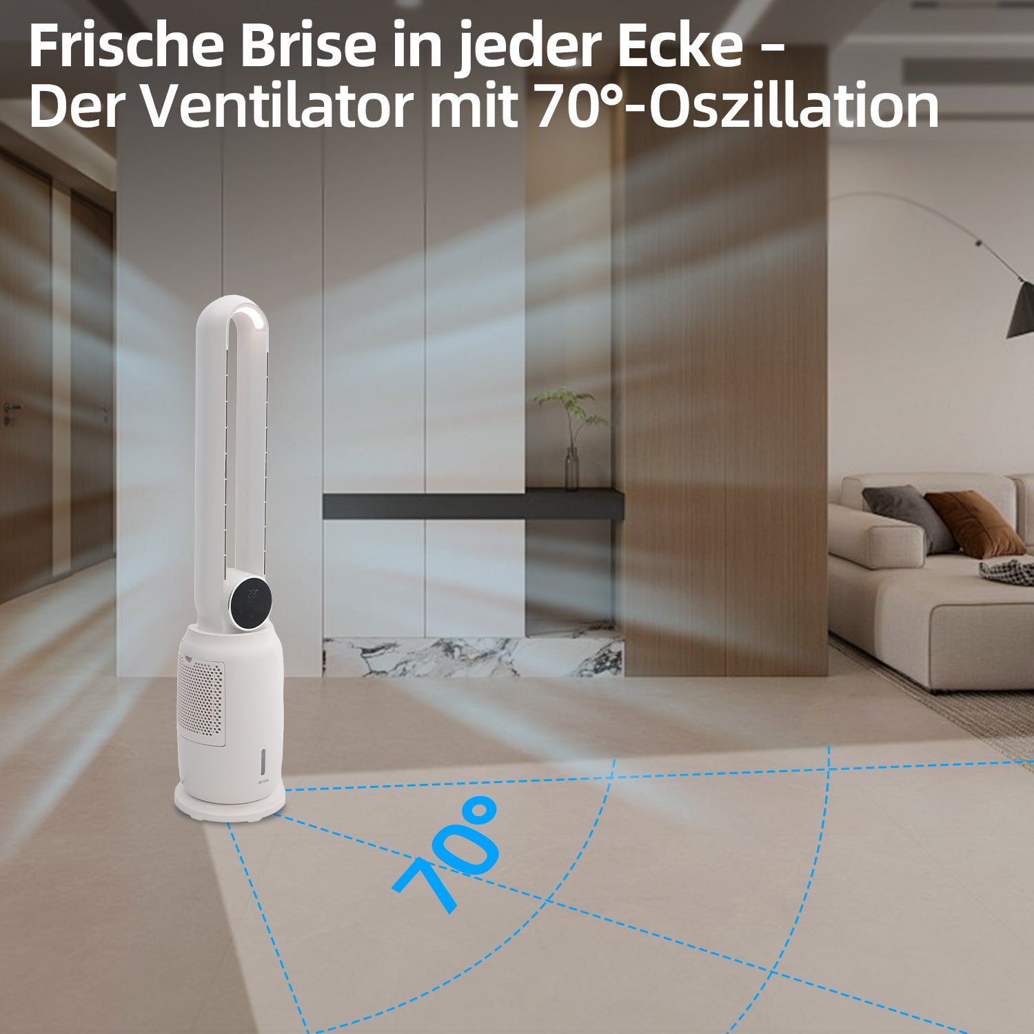 Digitaler-Turmluftkühler 2 l