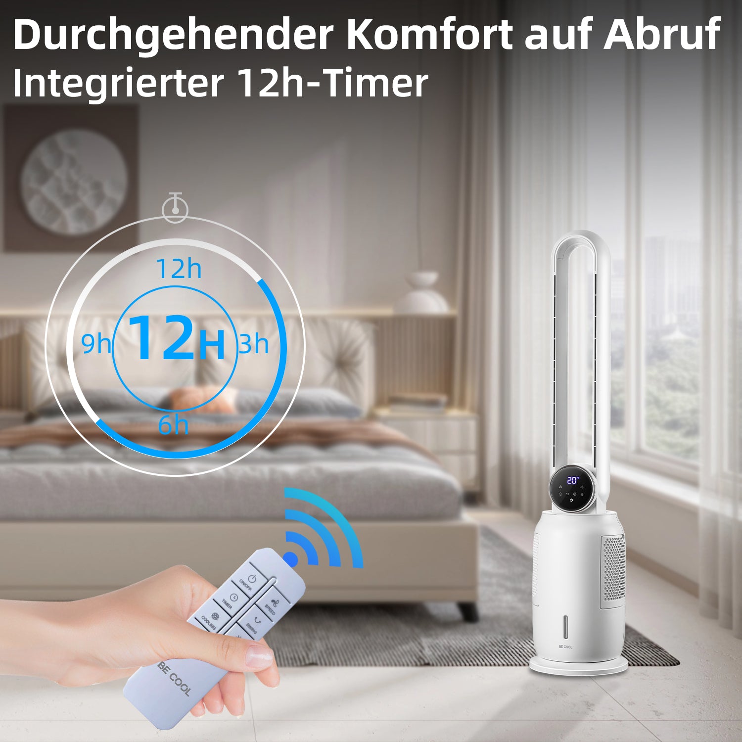 Digitaler-Turmluftkühler 2 l