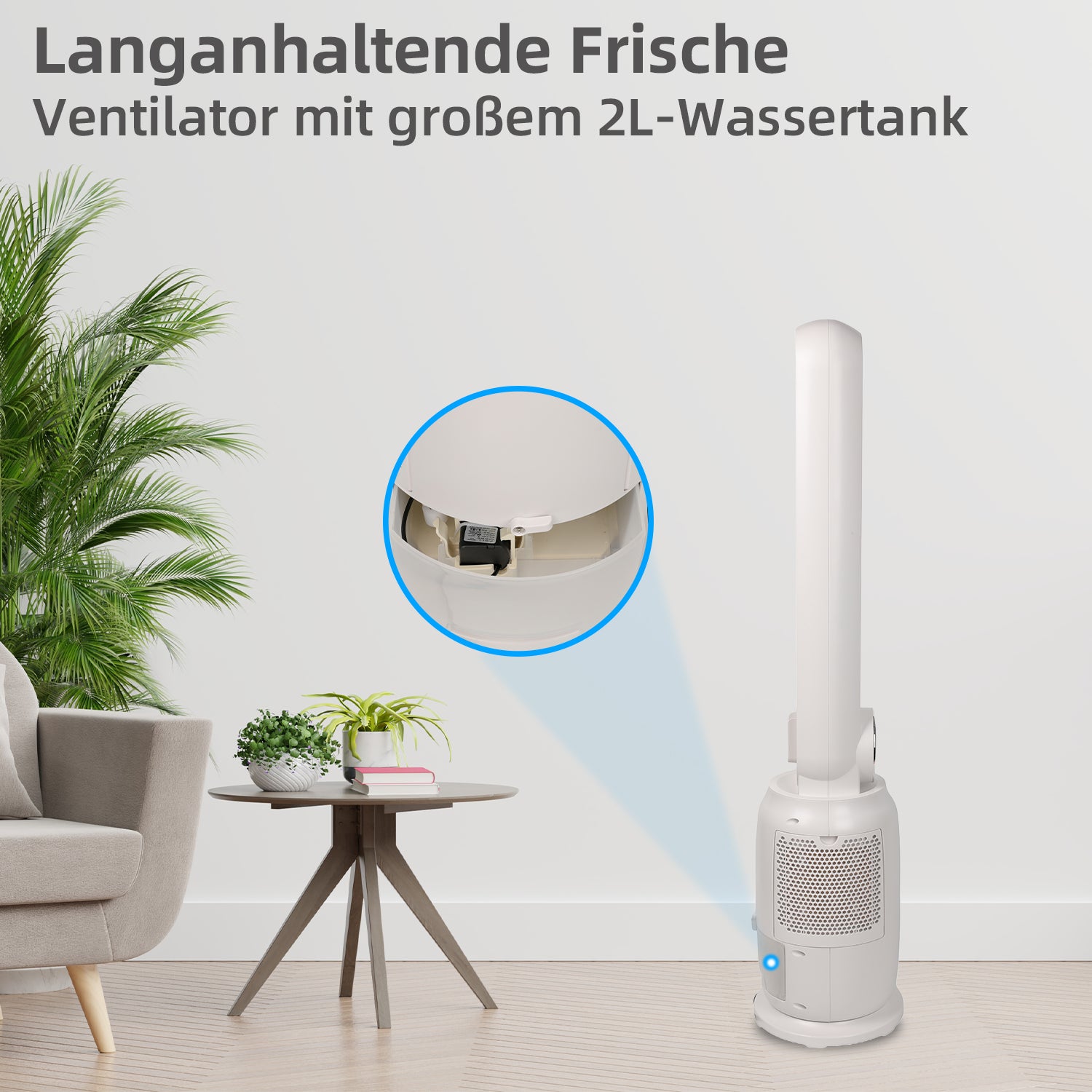 Digitaler-Turmluftkühler 2 l