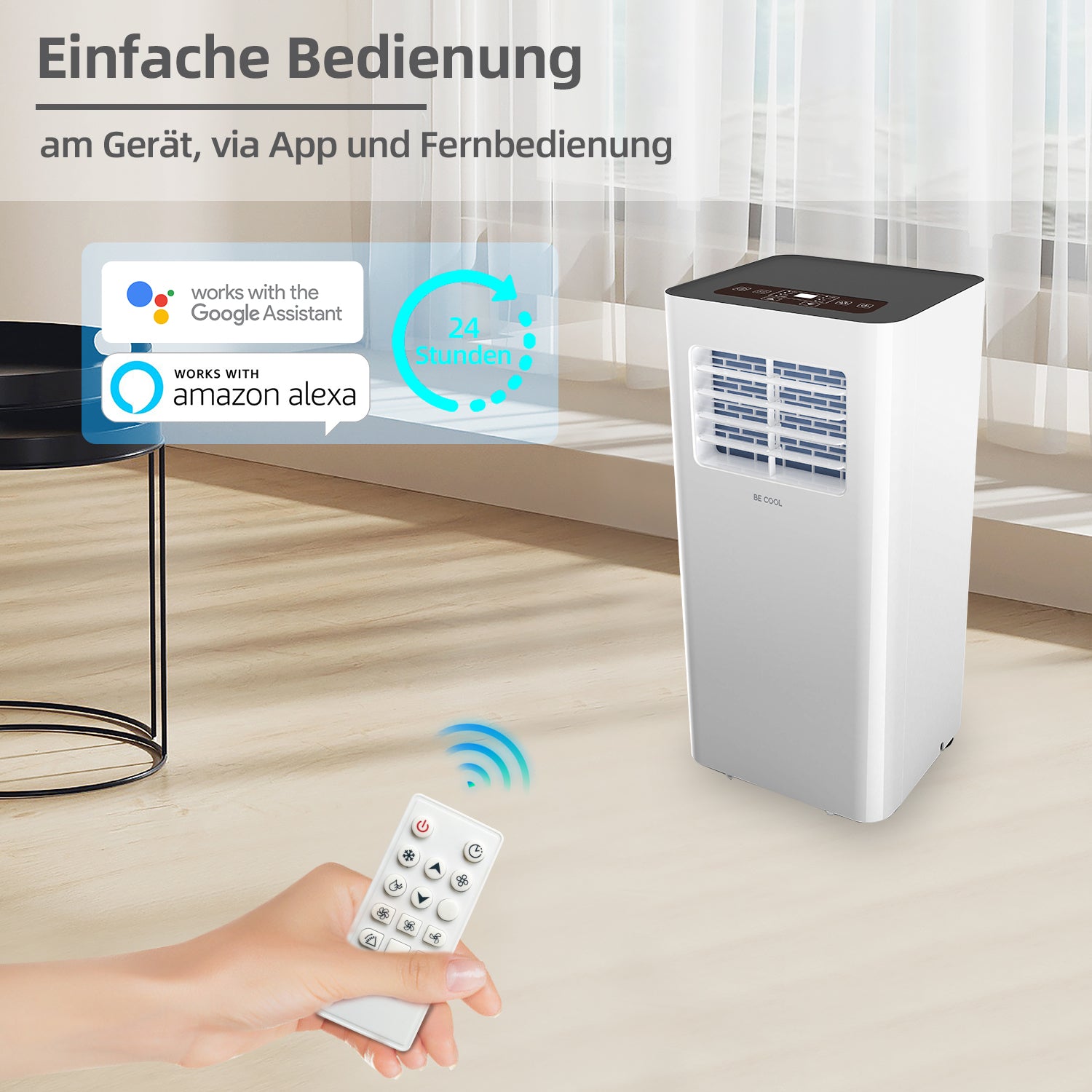 Klimagerät 9.000 BTU mit WIFI
