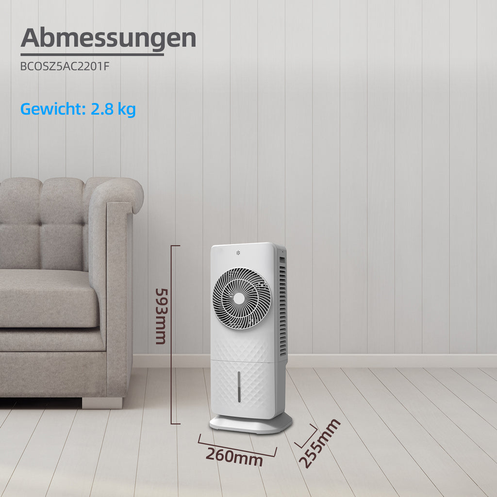 Luftkühler 5l oszillierend