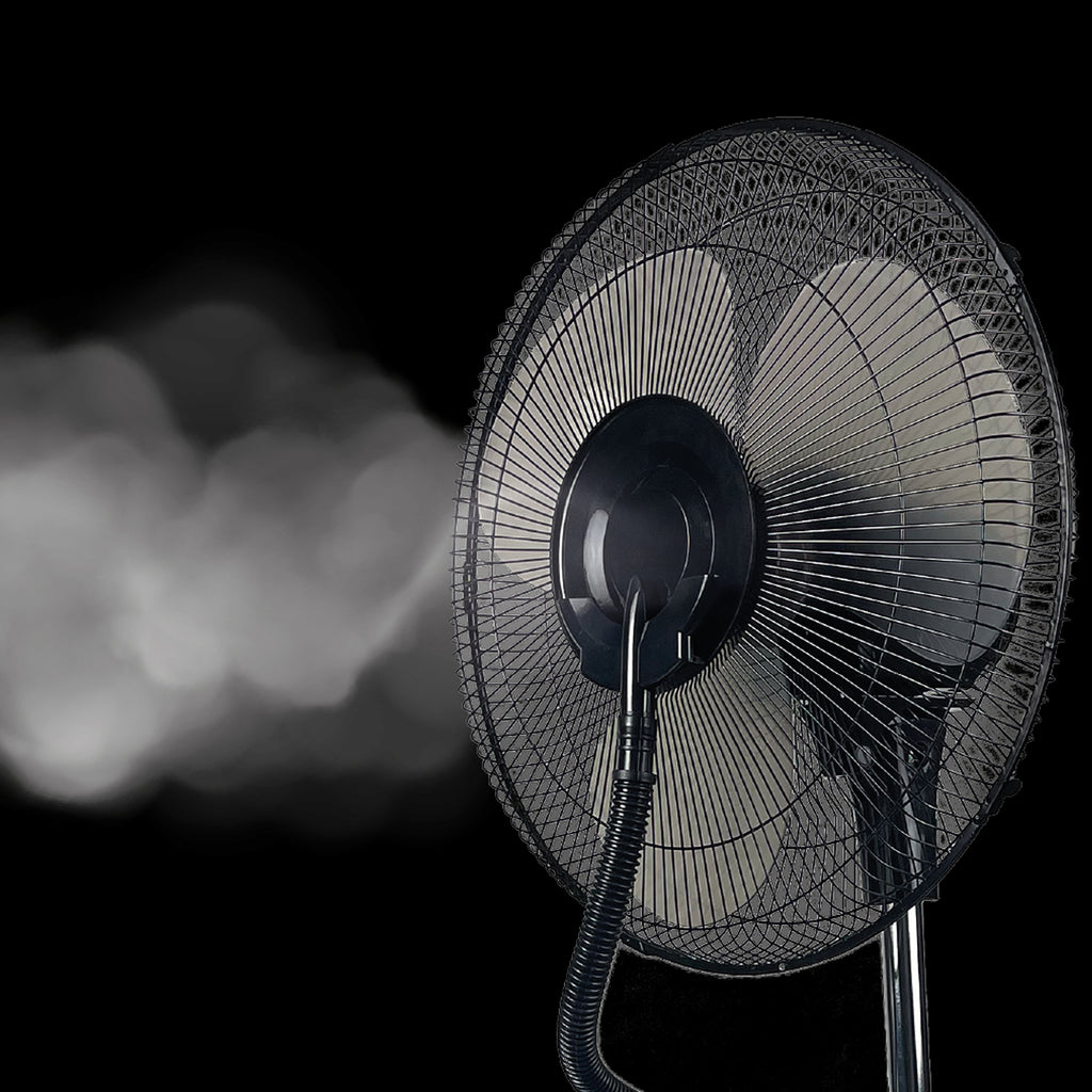 Sprühnebel Standventilator 40 cm