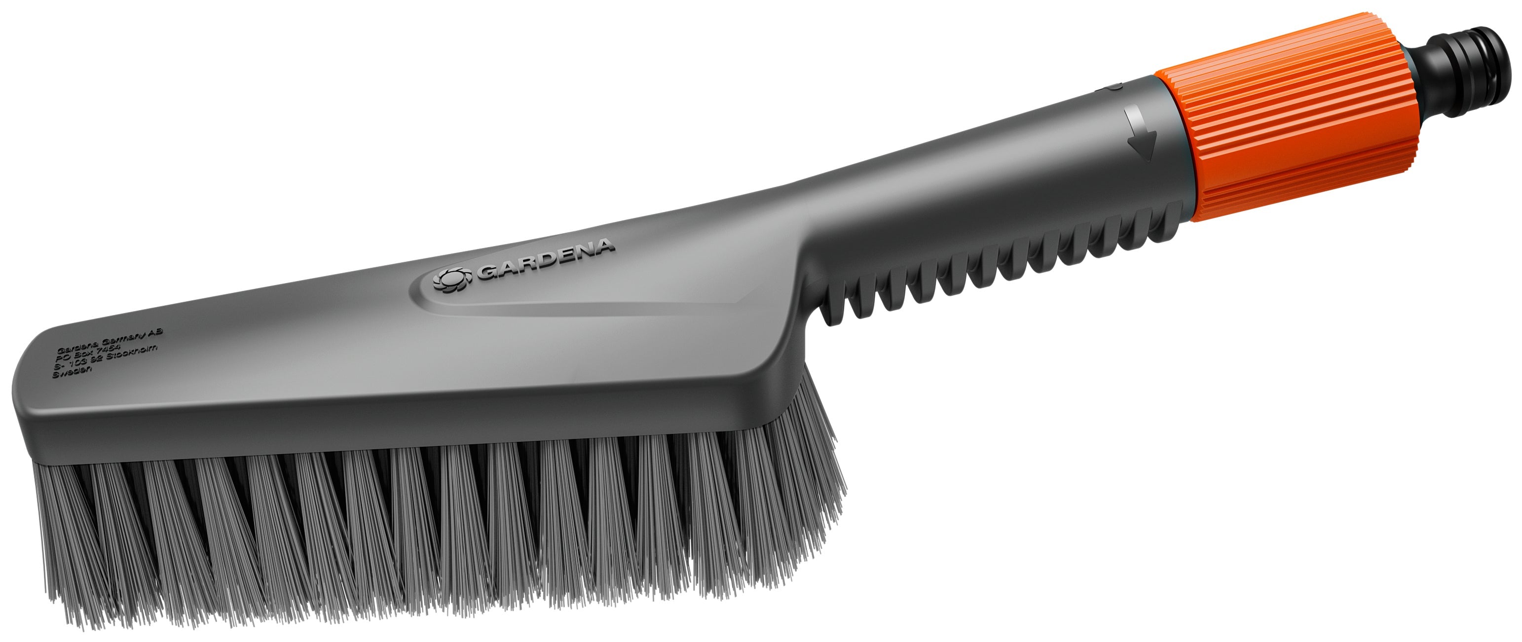 GARDENA Cleansystem Handbürste S soft, mit Schlauchanschluss, für kleinere Flächen