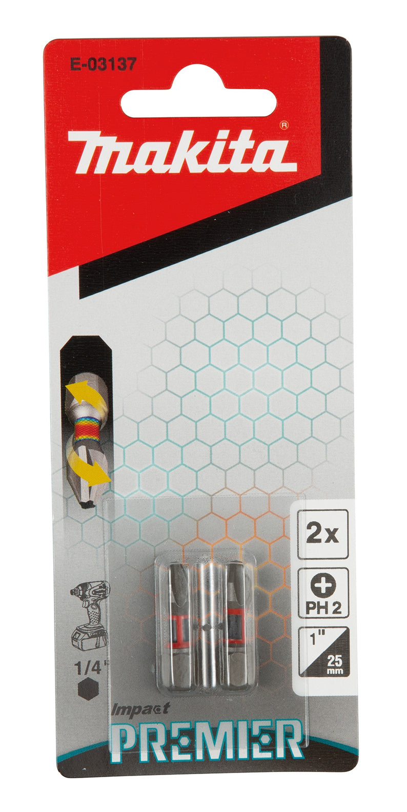 Impact Premier Bits PH2 25 mm