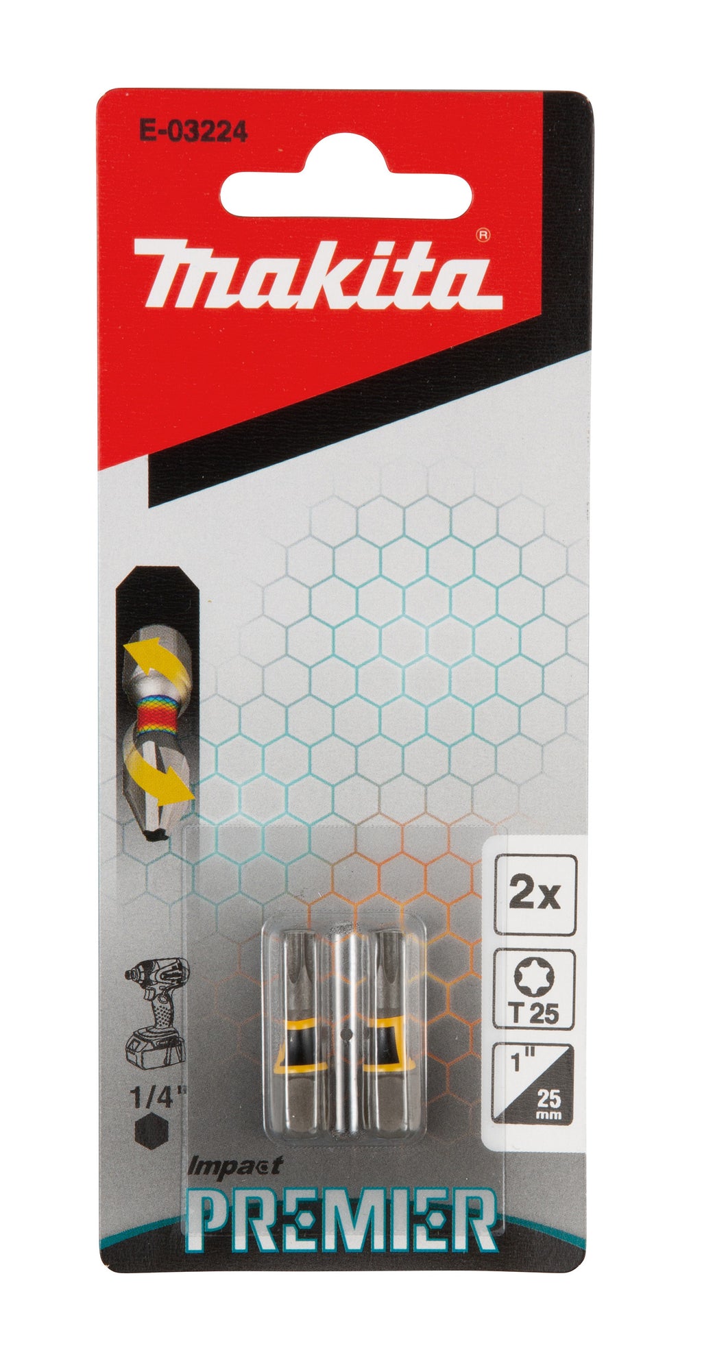 Impact Premier Bits T25 25 mm