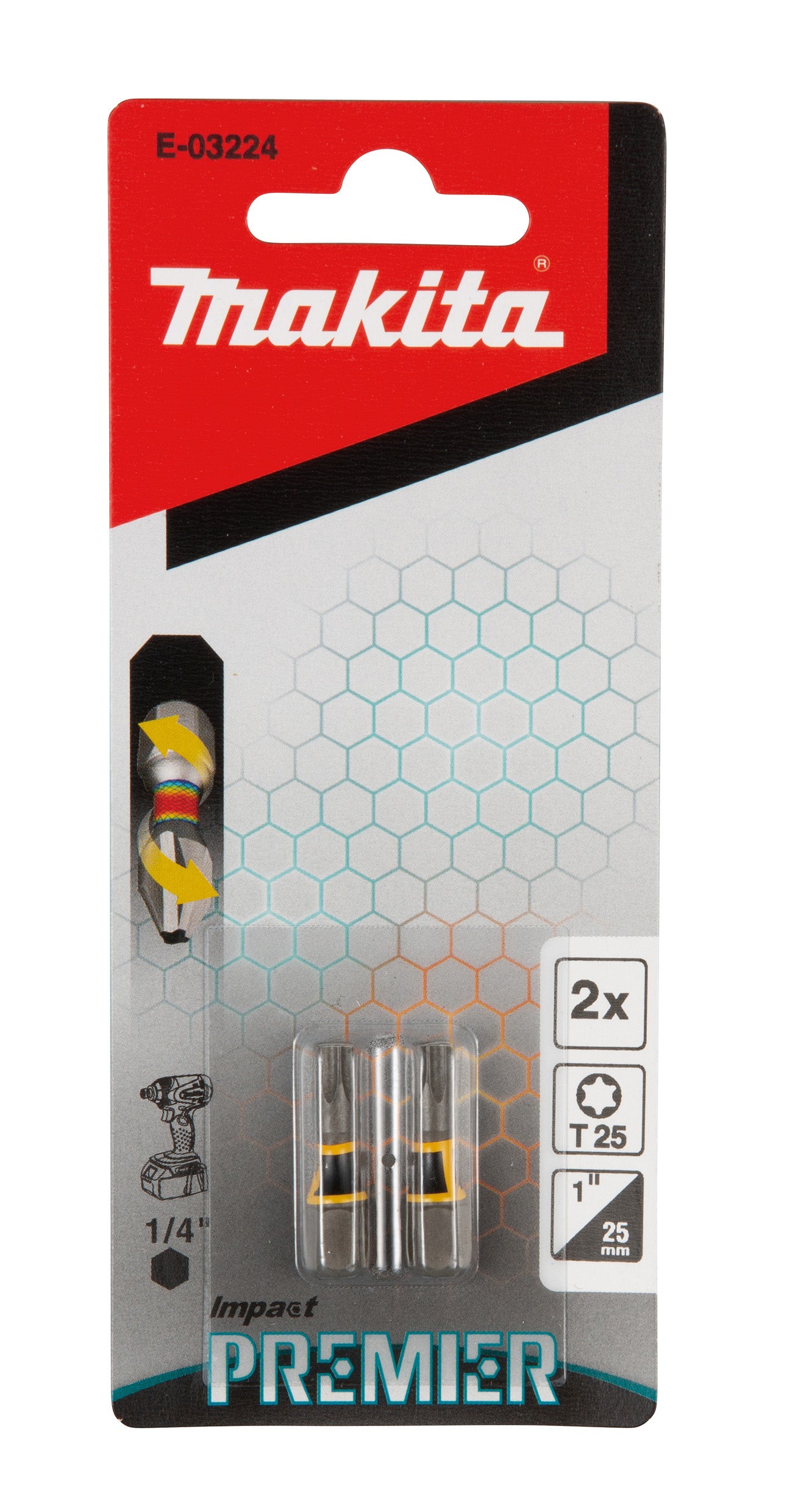 Impact Premier Bits T25 25 mm