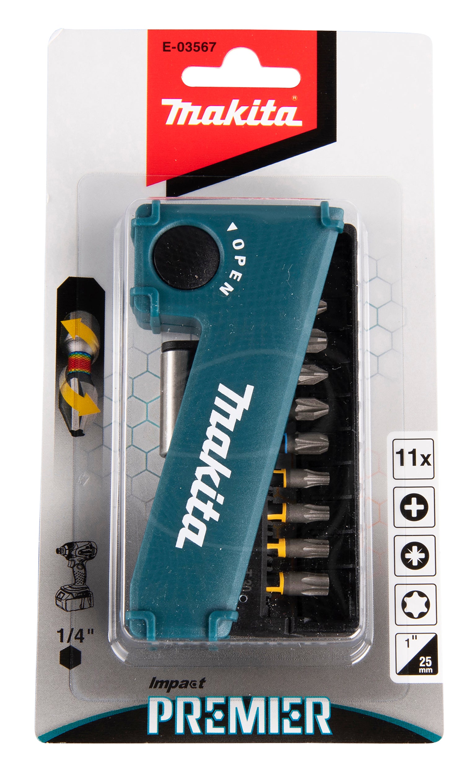 11 tlg. Impact Premier Bitset
