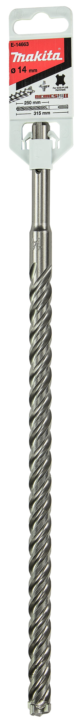 Hammerbohrer SDS-PLUS, Nemesis 2, 14 x 315 mm