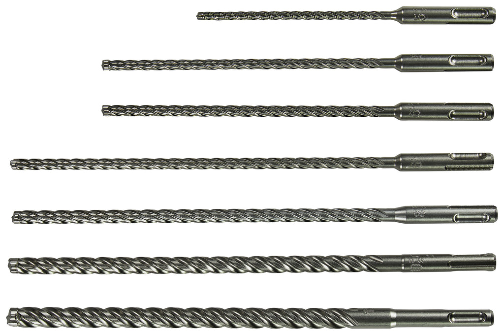 7-tlg. Hammerbohrer-Set SDS-PLUS, Nemesis II