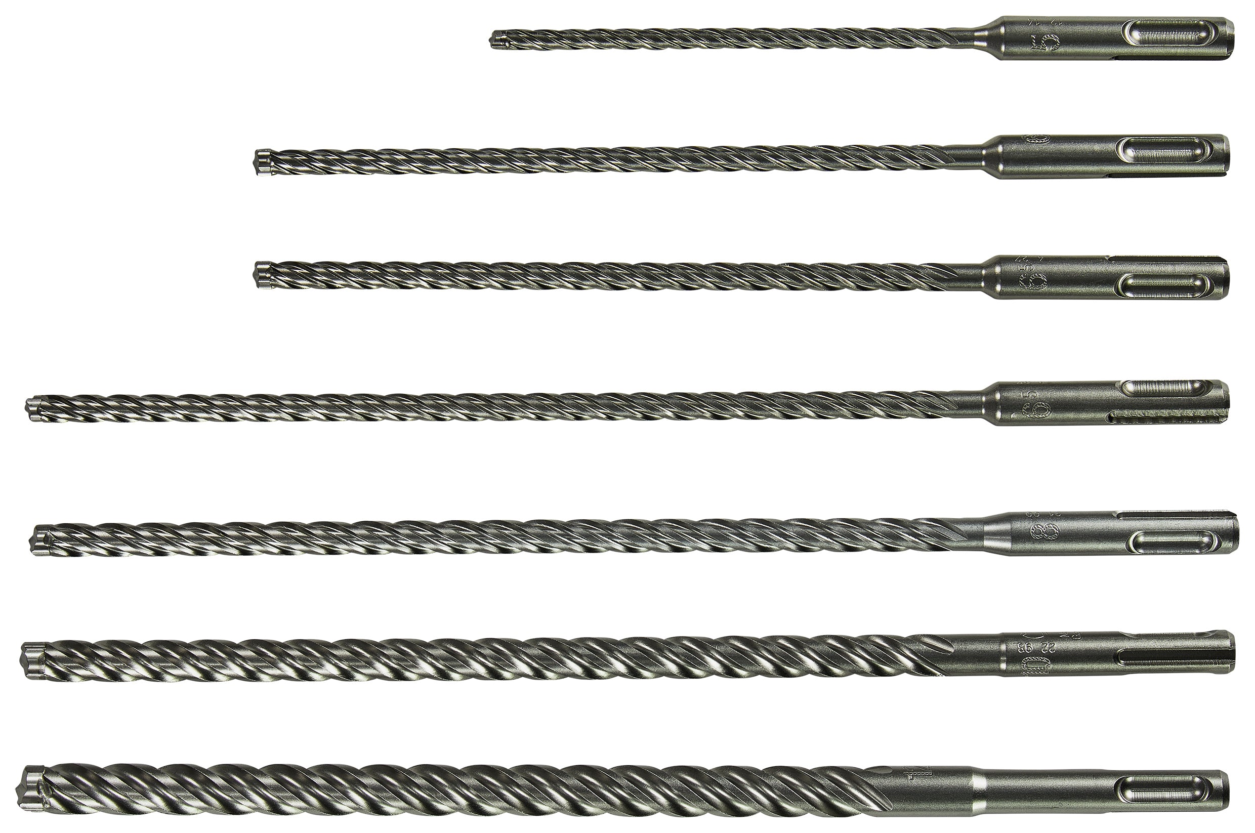 7-tlg. Hammerbohrer-Set SDS-PLUS, Nemesis II