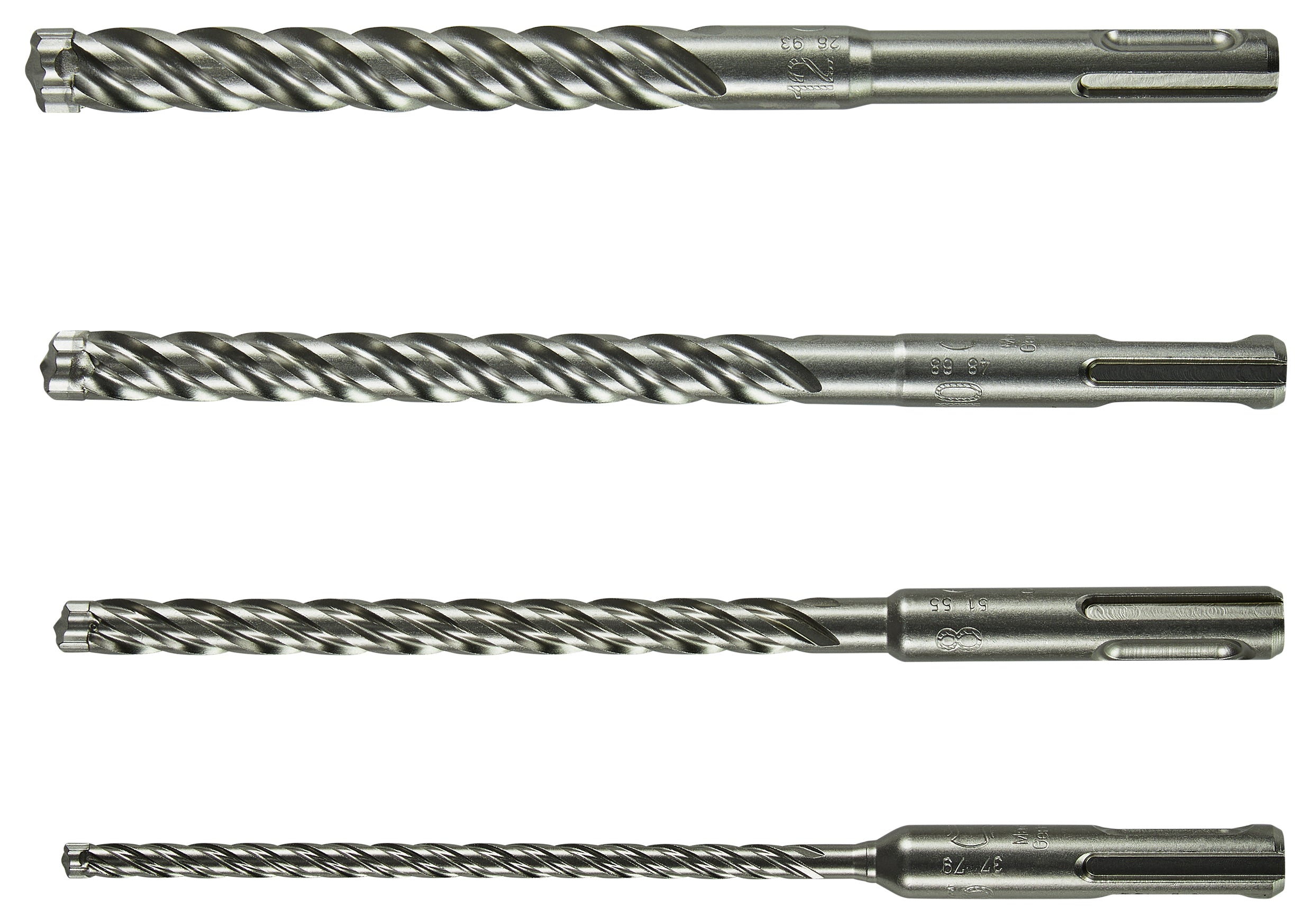 12-tlg. Hammerbohrer-Set SDS-PLUS, Nemesis II