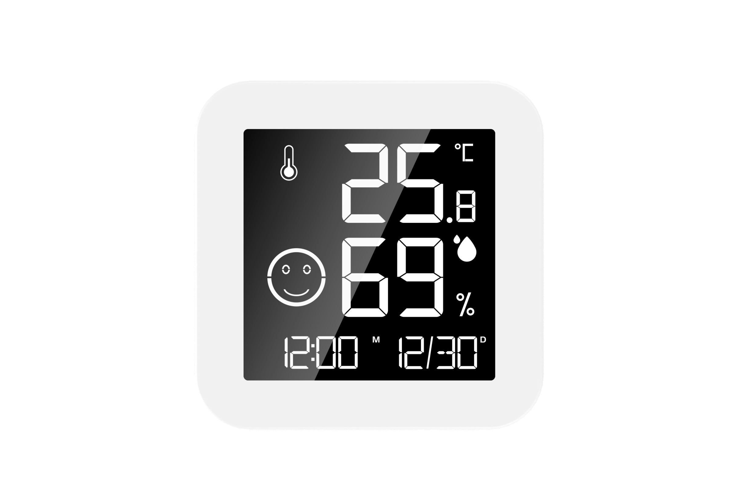 Hygro- und Thermometer E-Ink