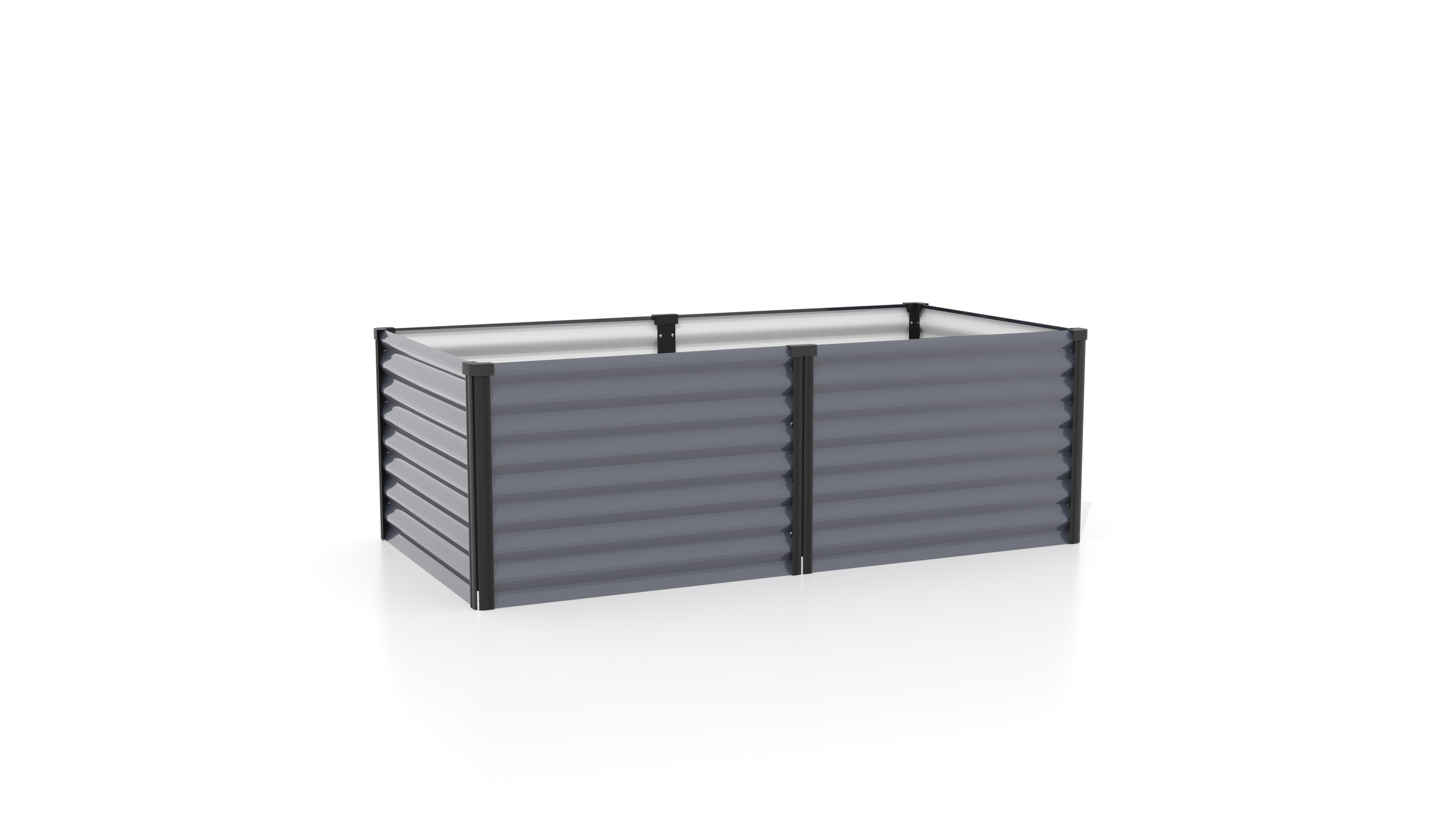 Hochbeet Linus 630, granit/schwarz - Set