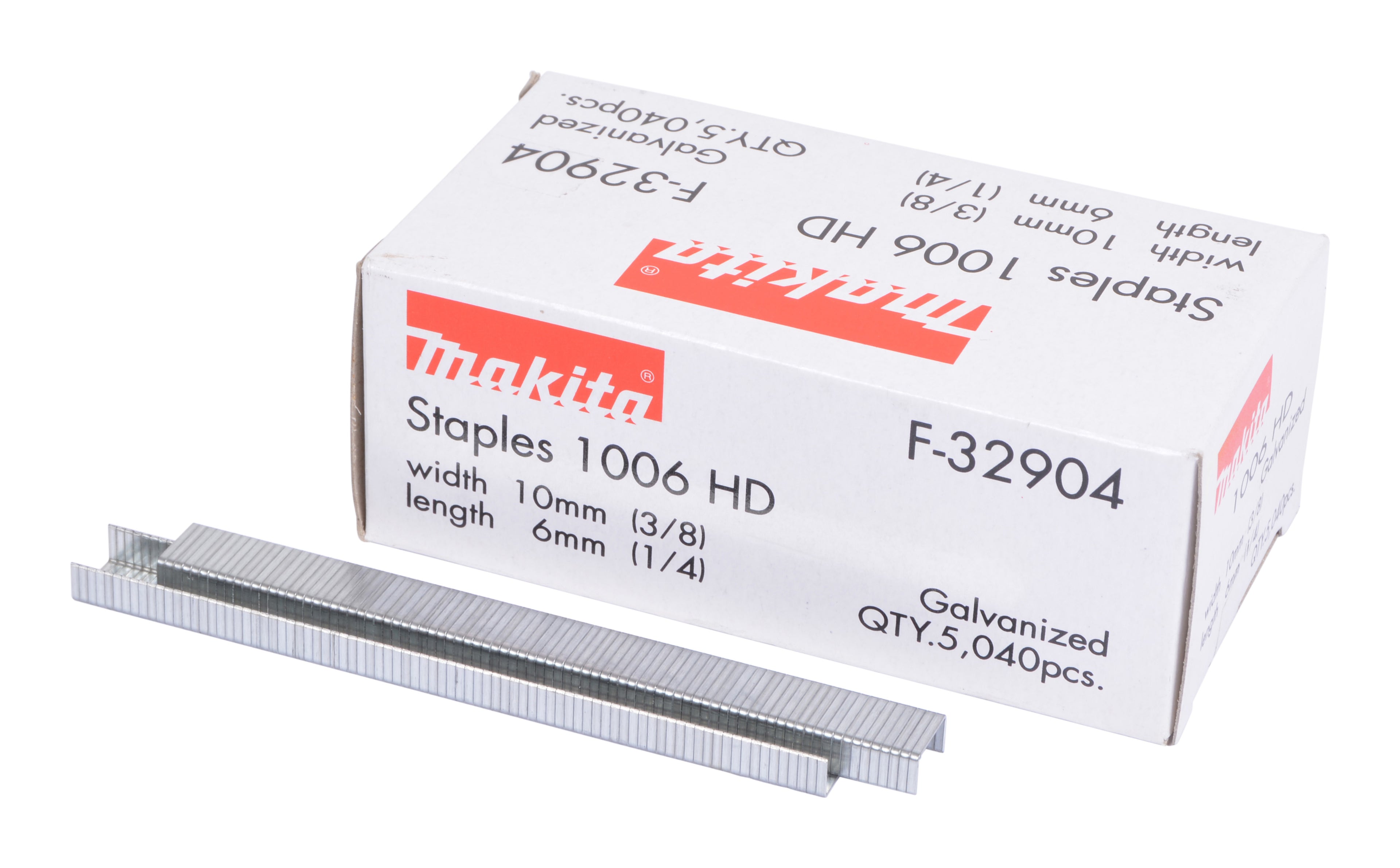 Tackerklammern, 6 x 10 mm, 5040 Stk. / Blank