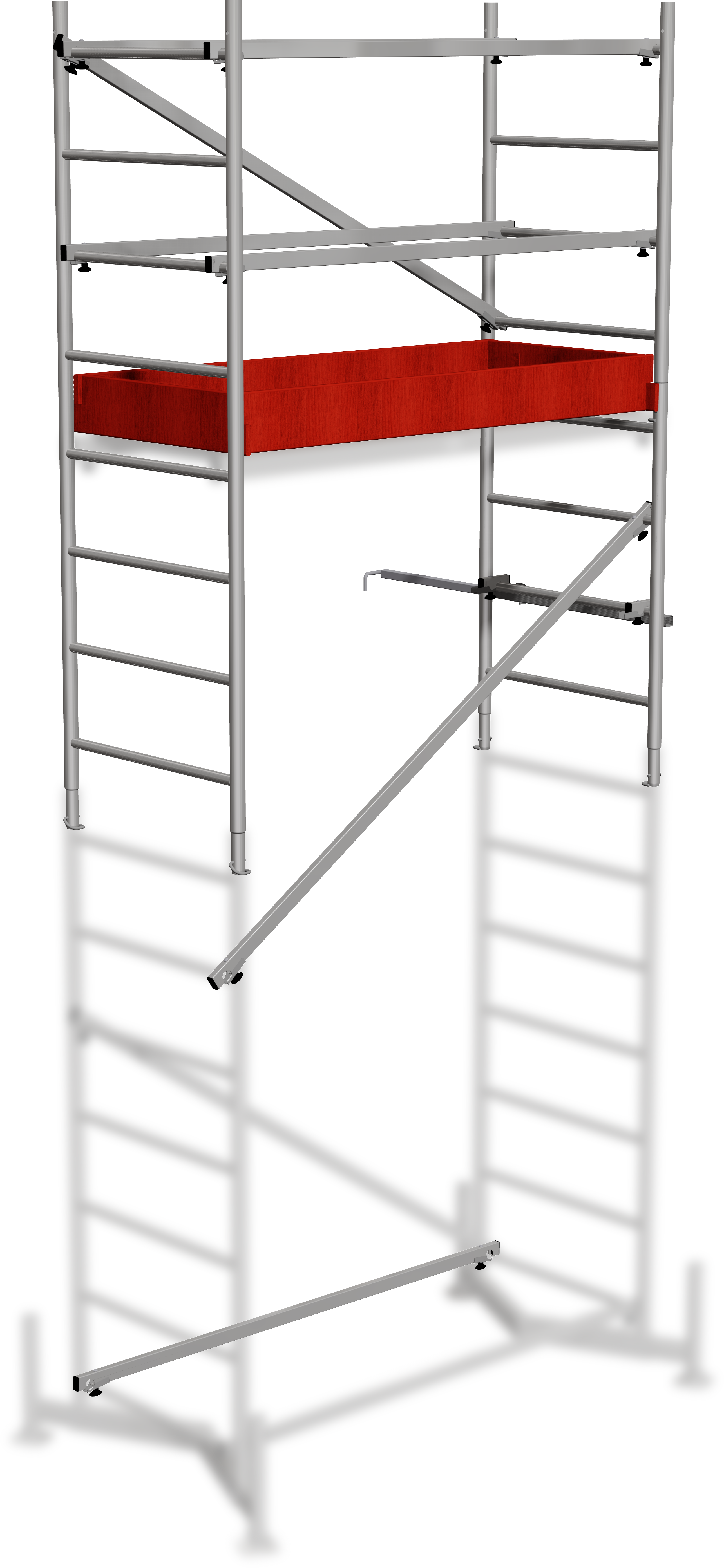 Alu-Arbeitsgerüst 1- Aufstockung Climtec