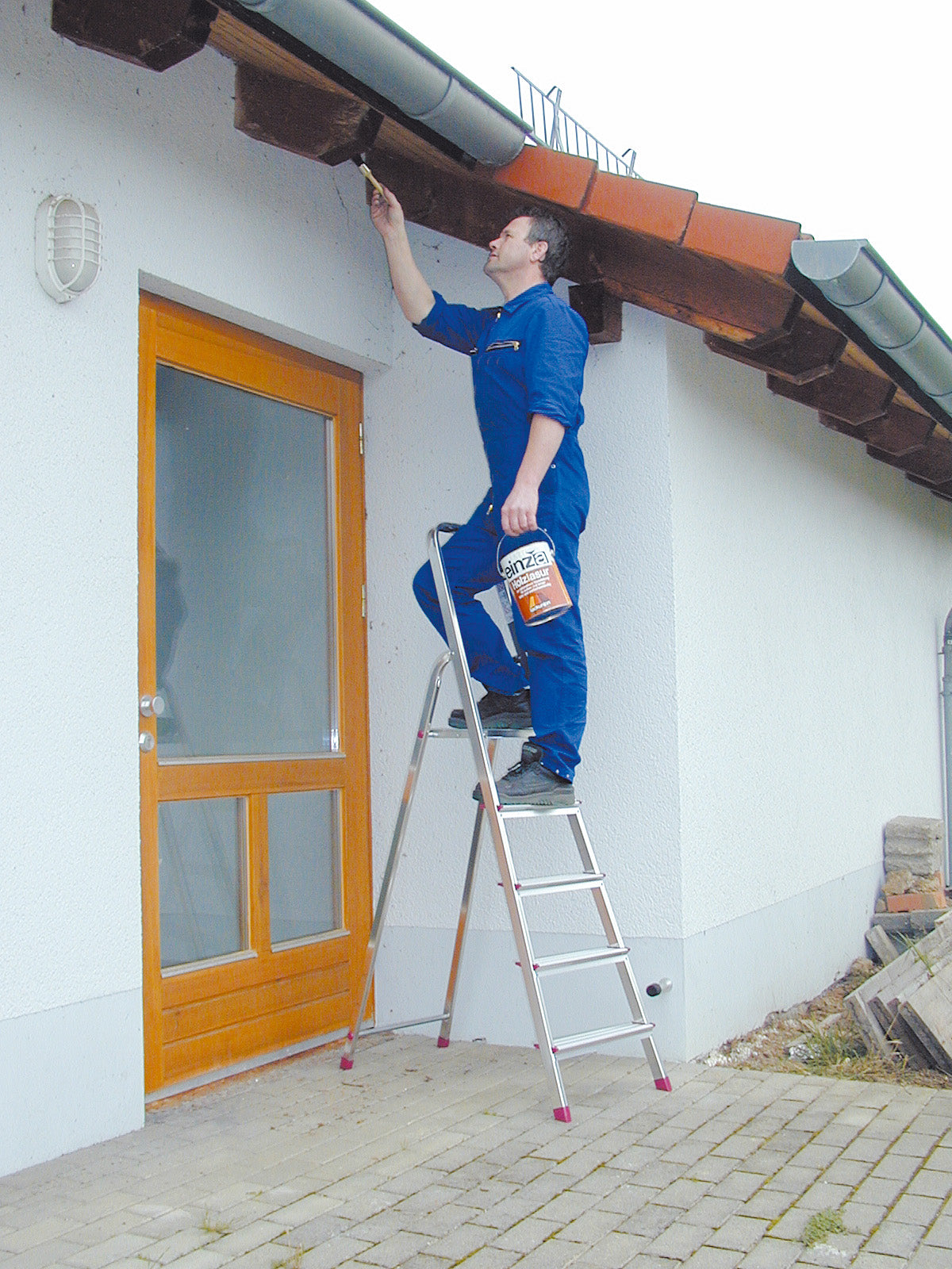 CORDA Stufen-Stehleiter 1x5 Stufen