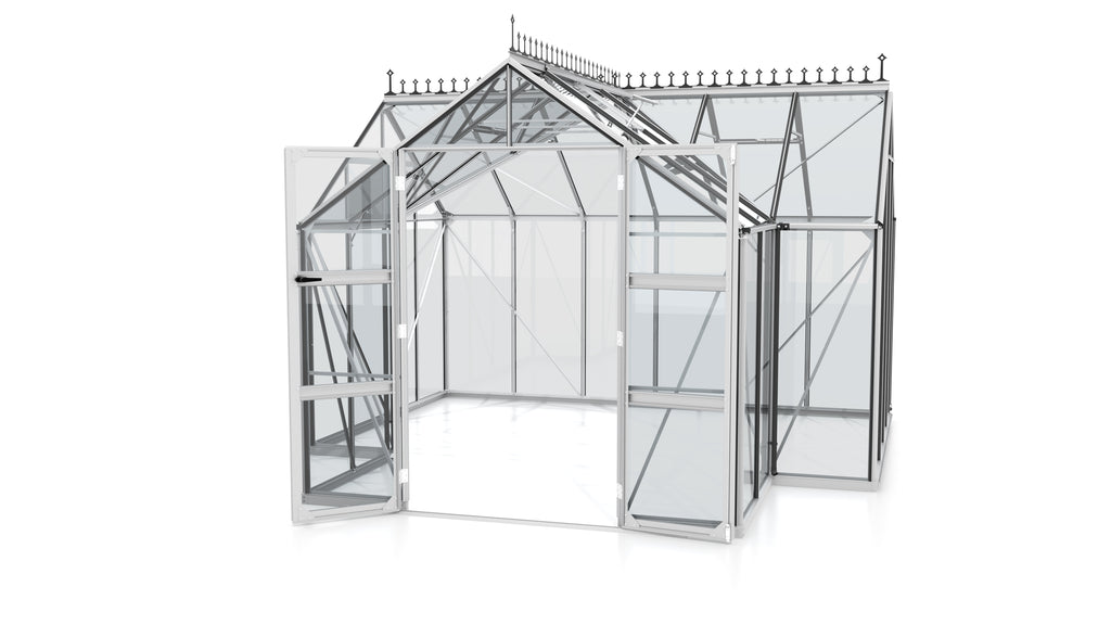 Gewächshaus Clarus ESG 3mm - Set