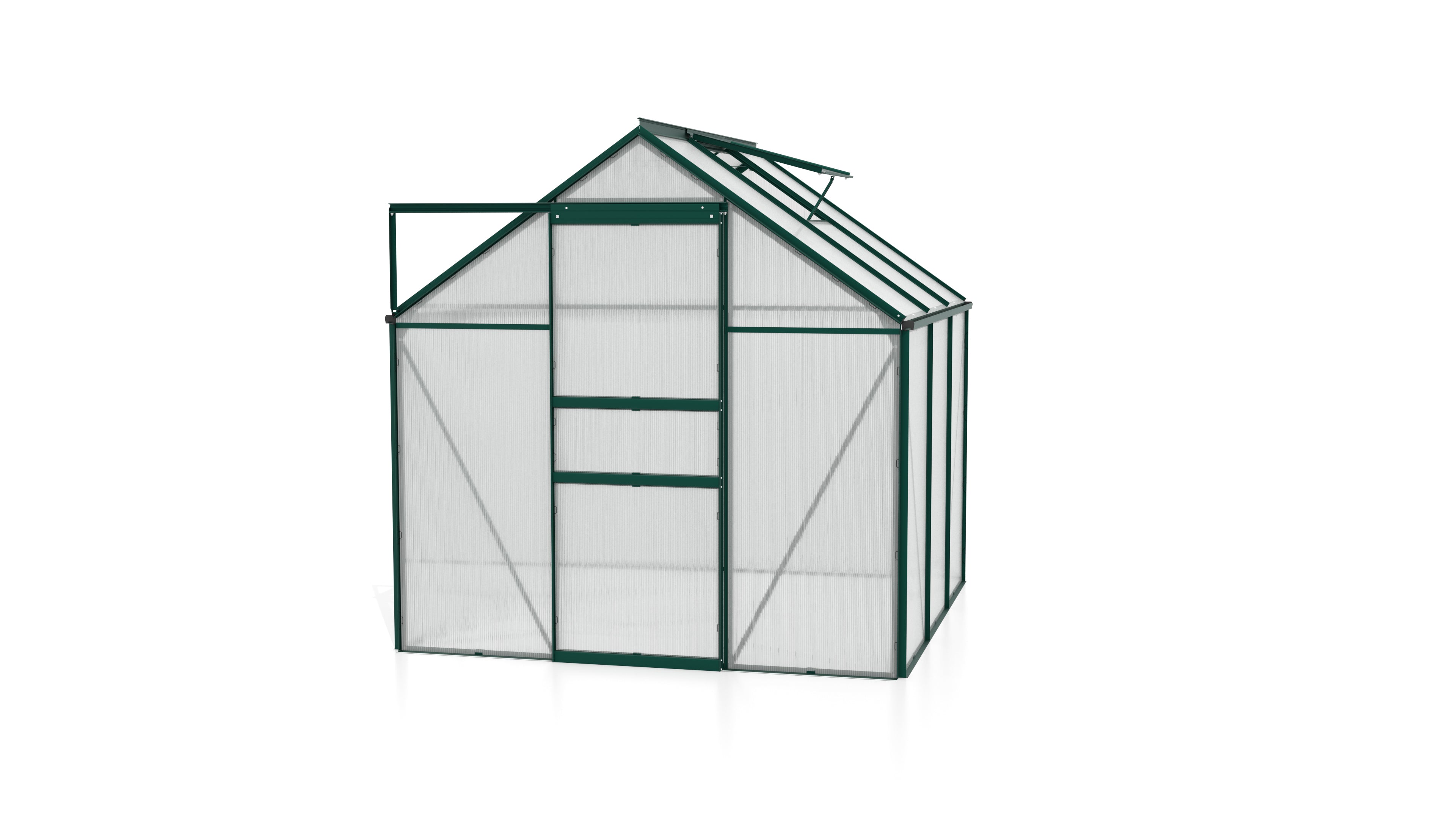 Gewächshaus Comet 3800 HKP4mm, smaragd - Set