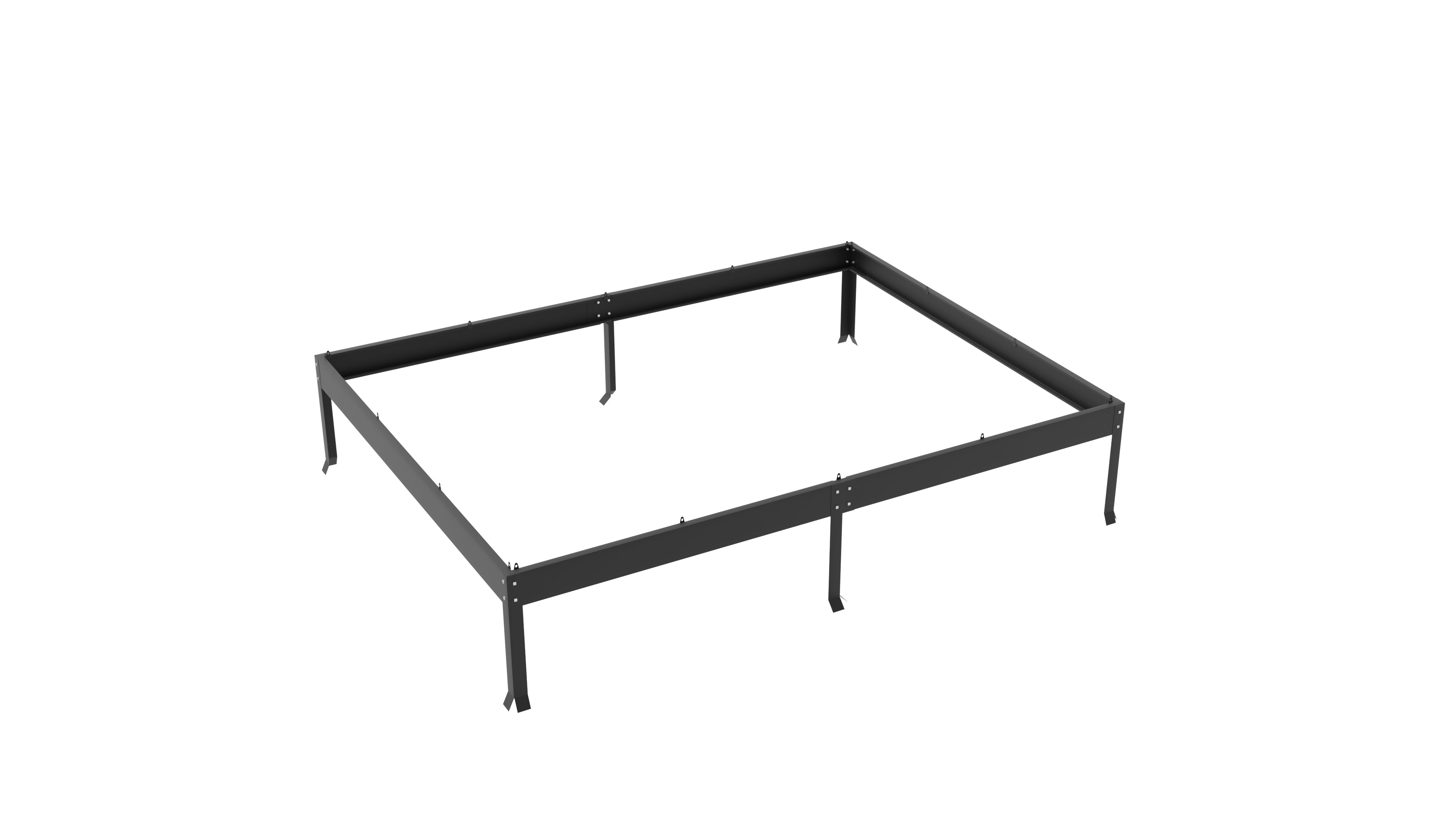 Gewächshaus Comet 5000 HKP4mm, schwarz - Set