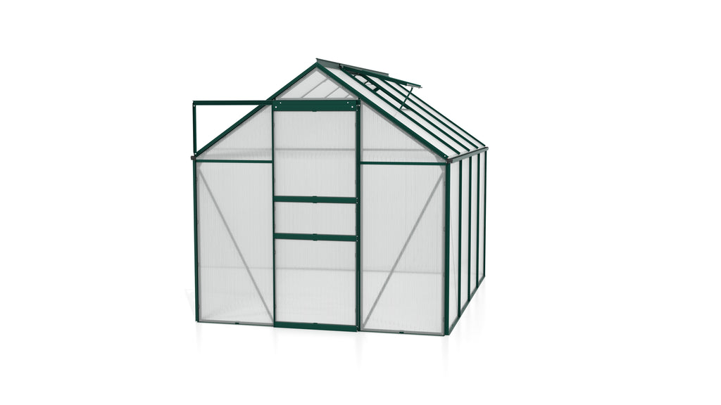 Gewächshaus Comet 5000 HKP4mm, smaragd - Set