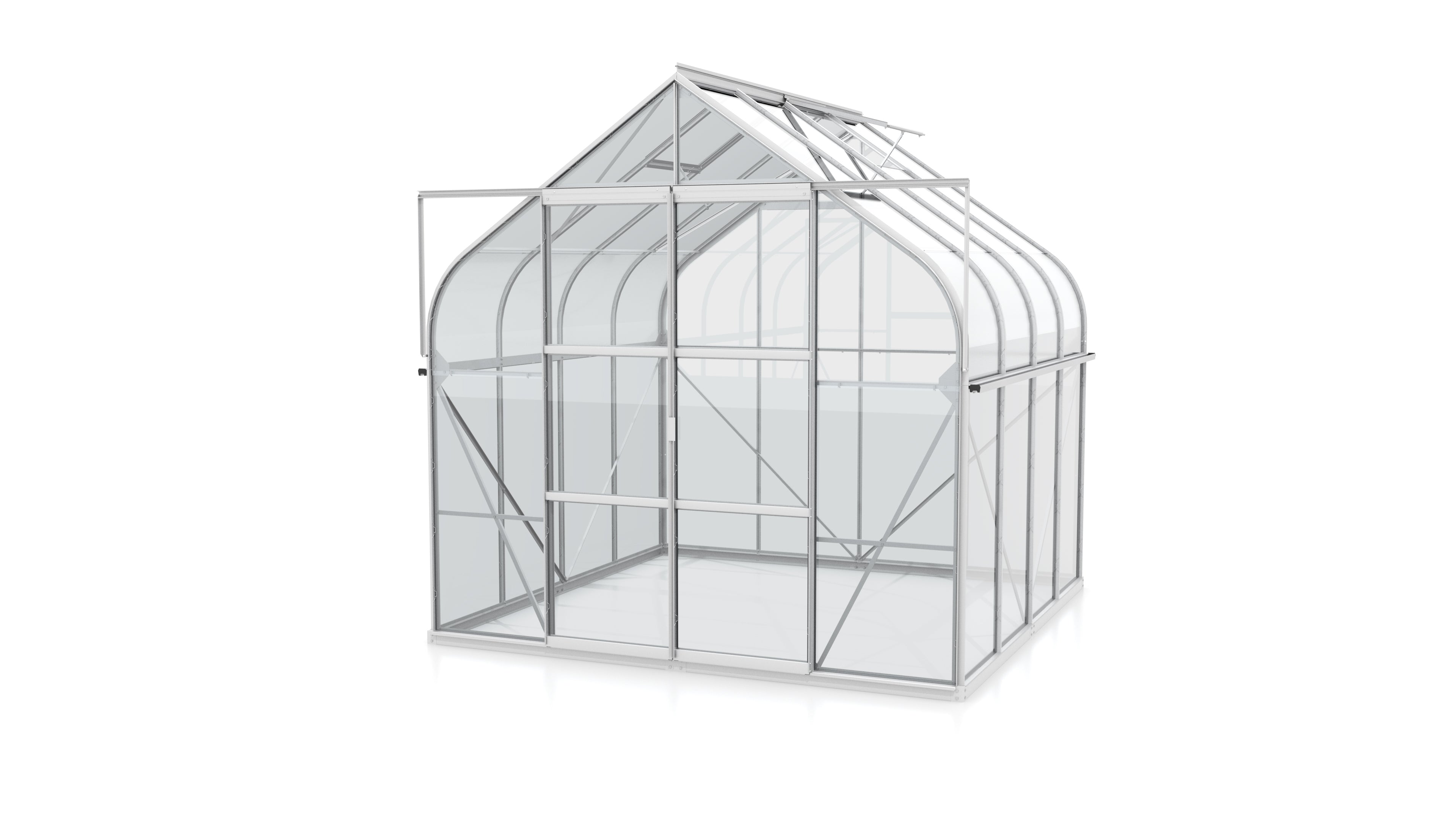 Gewächshaus Diana 6700 ESG3mm - Set