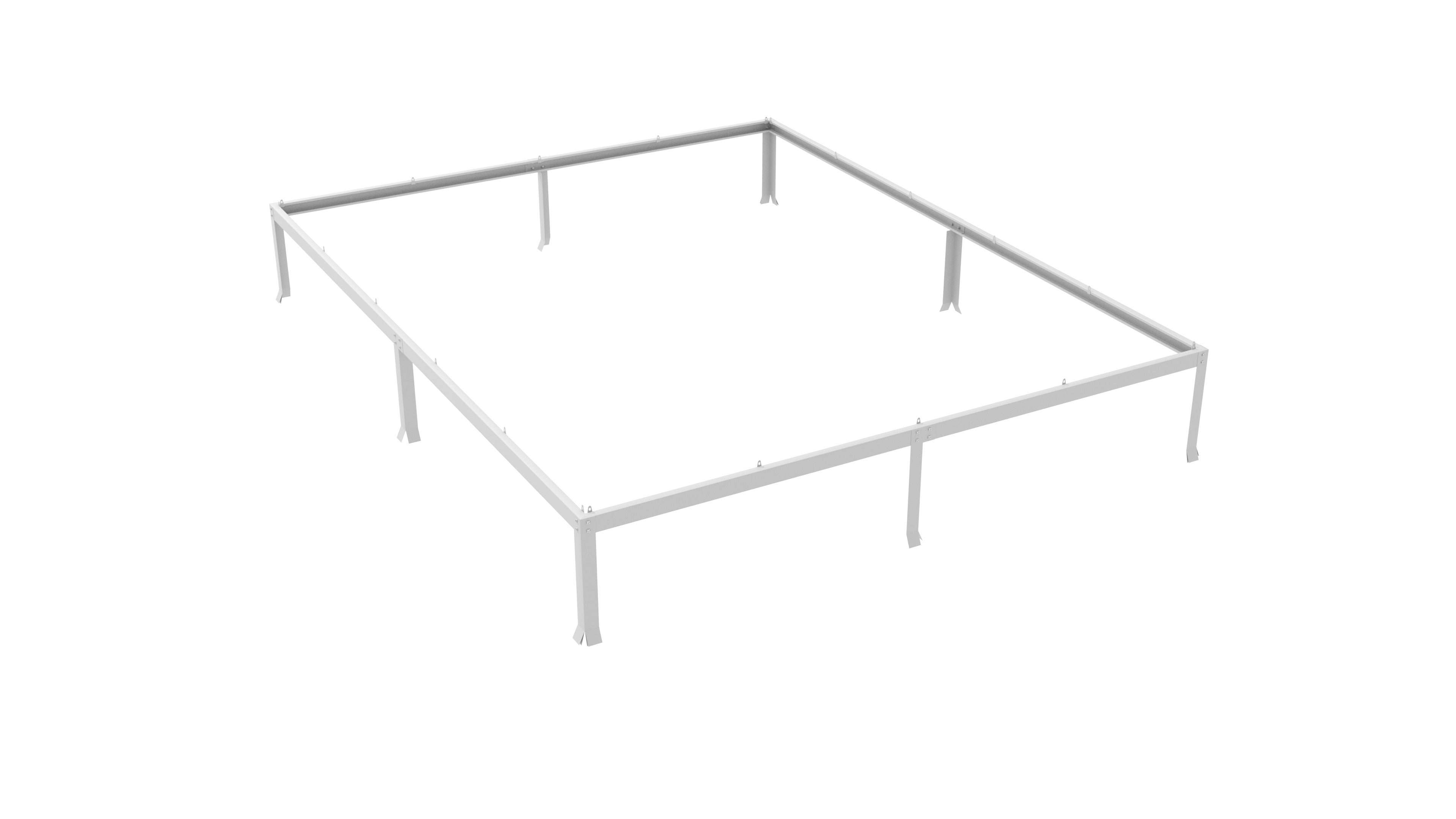 Gewächshaus Diana 8300 ESG3mm - Set